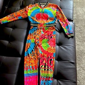 Two pieces stretch tights set